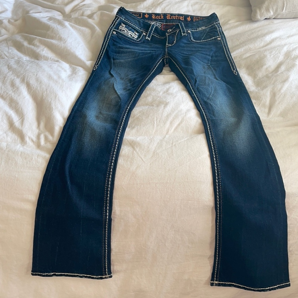 Rock revival boot cut jeans. Size 26 long.